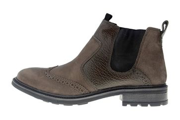 Josef Seibel Oscar 39 Boots in Übergrößen Grau 36739 MA977 710 große Herrenschuhe