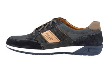 Fretz Men Toro Sneaker in Übergrößen Blau 8810.6059-1 große Herrenschuhe