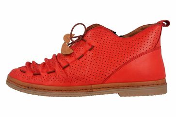 Manitu Stiefel in Übergrößen Rot 991333 4 große Damenschuhe