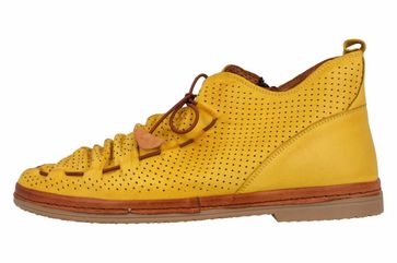 Manitu Stiefel in Übergrößen Gelb 991333 6 große Damenschuhe