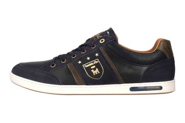 Pantofola d'Oro MONDOVI UOMO LOW Sneaker in Übergrößen Blau 10191017.29Y/10191066.29Y große Herrenschuhe