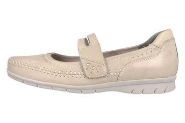 Jana Ballerina in Übergrößen Grau 8-24611-22 204 große Damenschuhe