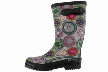 schuhplus Gummistiefel in Übergrößen Schwarz Anja große Damenschuhe