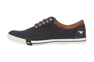 Mustang Shoes Halbschuhe in Übergrößen Schwarz 4072-312-9 große Herrenschuhe