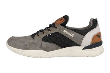 Mustang Shoes Halbschuhe in Übergrößen Grau 4138-301-2 große Herrenschuhe