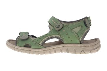 Josef Seibel Lucia 17 Sandalen in Übergrößen Grün 63817 904 601 große Damenschuhe