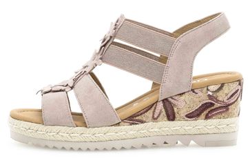 Gabor Comfort Sport Sandaletten in Übergrößen Rosa 22.833.35 große Damenschuhe