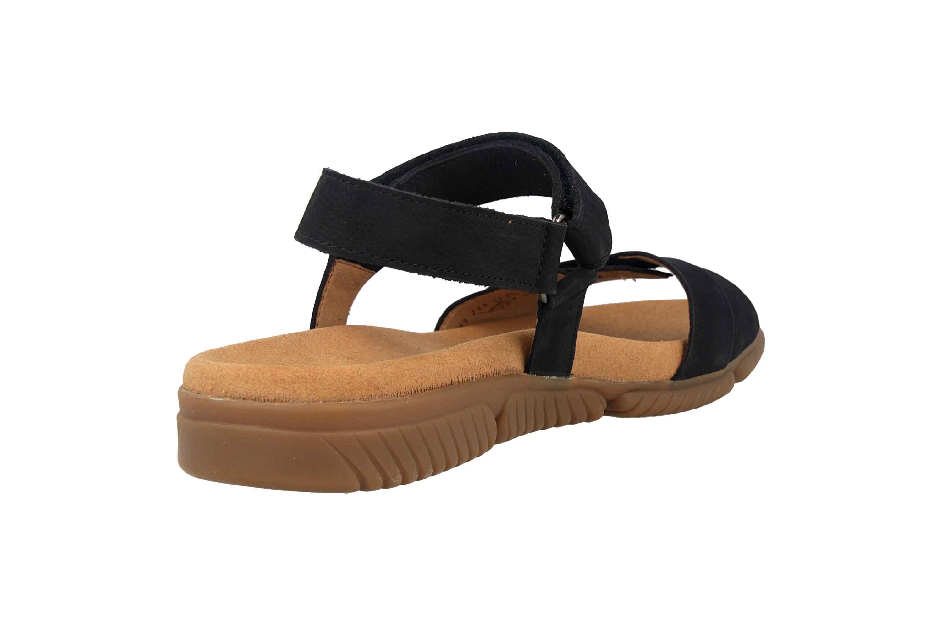 Gabor Jollys Sandaletten in Übergrößen Blau 23.713.16 große Gabor Shoes Damen Jollys Riemchensandalen, Blau (Nightblue