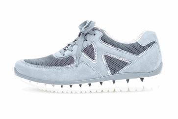 Gabor Sport Sneaker in Übergrößen Blau 24.251.10 große Damenschuhe
