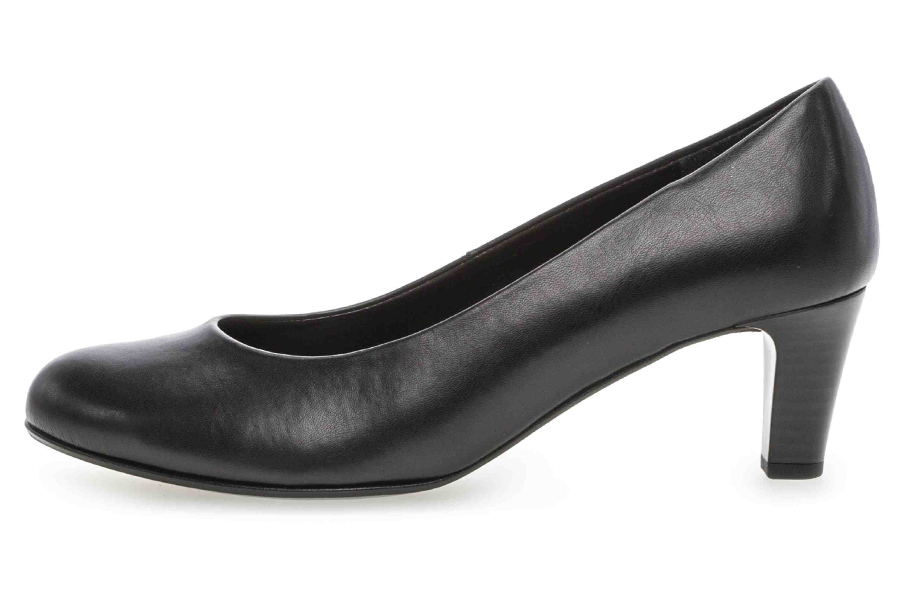 Gabor Basic Pumps in Übergrößen Schwarz 25.300.87 große Damenschuhe