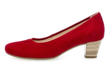 Gabor Comfort Basic Pumps in Übergrößen Rot 26.180.48 große Damenschuhe