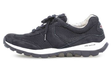 Gabor rollingsoft Sneaker in Übergrößen Blau 26.966.46 große Damenschuhe