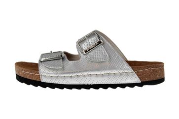 Romika Ontario 06 Pantoletten in Übergrößen Silber 34506 220 750 große Damenschuhe