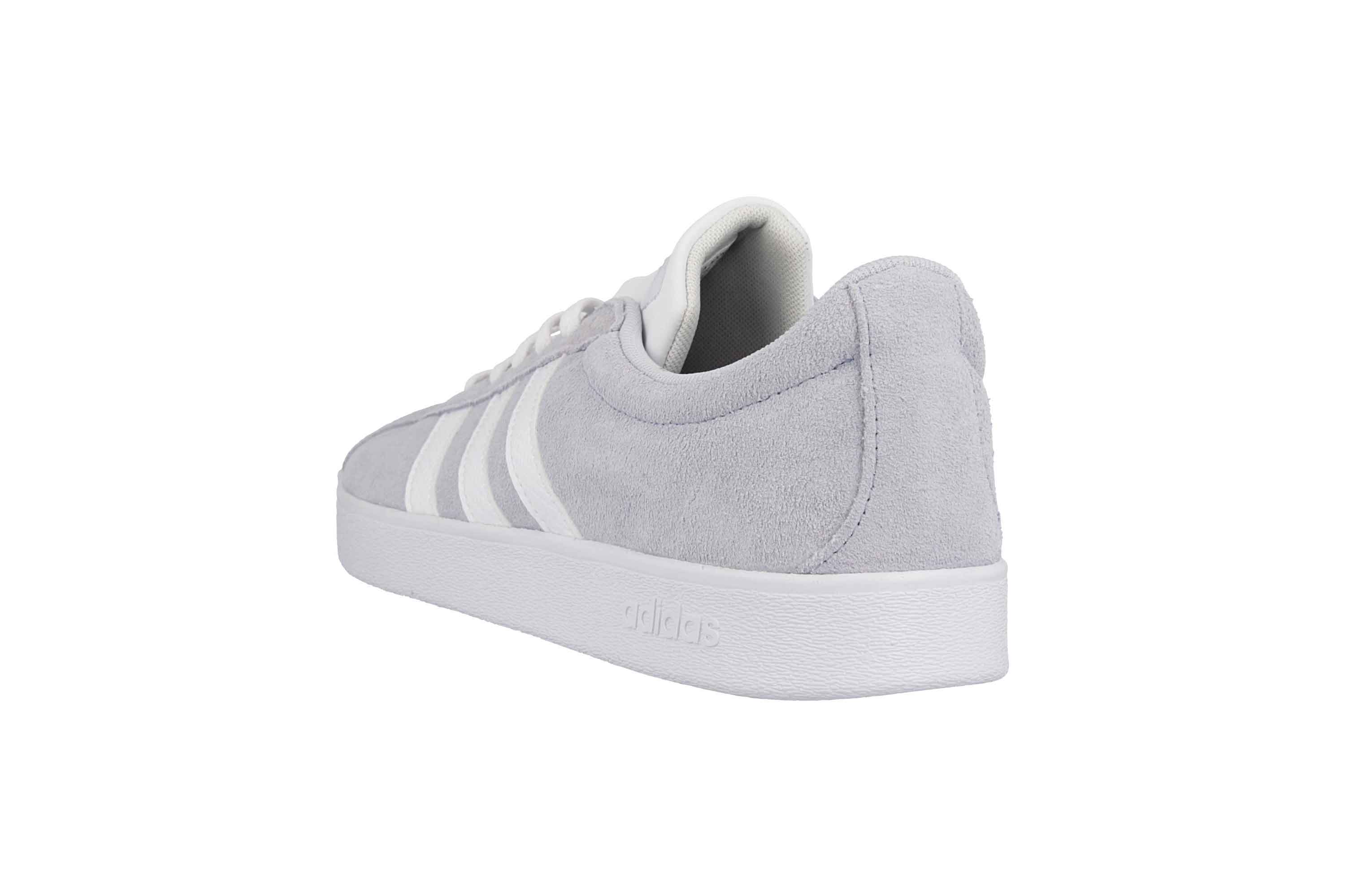 Adidas VL Court 2.0 Sneaker in Übergrößen Grau F35130 große Damenschuhe Adidas VL Court 2.0 Sneaker in Übergrößen Grau F35130 große Damenschuhe