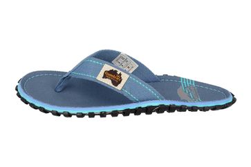 Gumbies Islander Blue Pool Zehentrenner in Übergrößen Blau 2228 große Damenschuhe