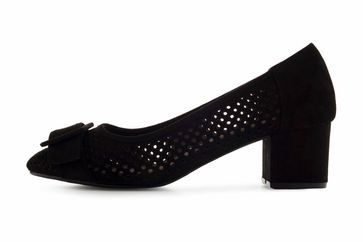 Andres Machado Pumps in Übergrößen Schwarz AM5352 Ante Negro große Damenschuhe