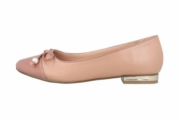 Andres Machado Ballerinas in Übergrößen Braun AM5338 Soft Tierra große Damenschuhe
