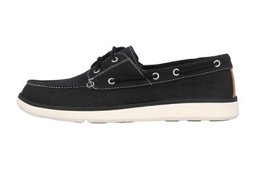 Timberland Gateway Pier Boat Black Slipper in Übergrößen Schwarz TB0A23550011 große Herrenschuhe