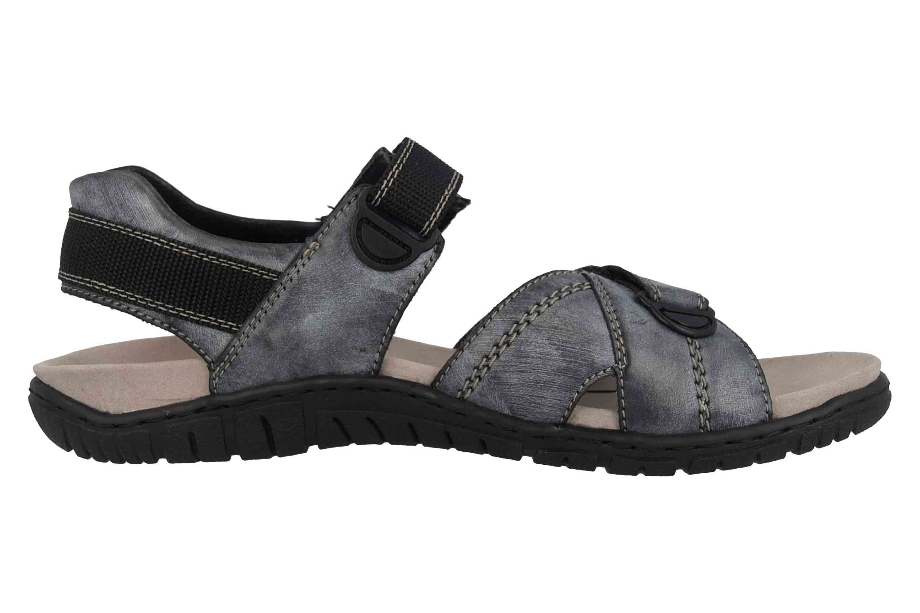 Rieker Sandalen in Übergrößen Blau 26851 14 große Herrenschuhe Rieker Sandalen in Übergrößen Blau 26851 14 große Herrenschuhe