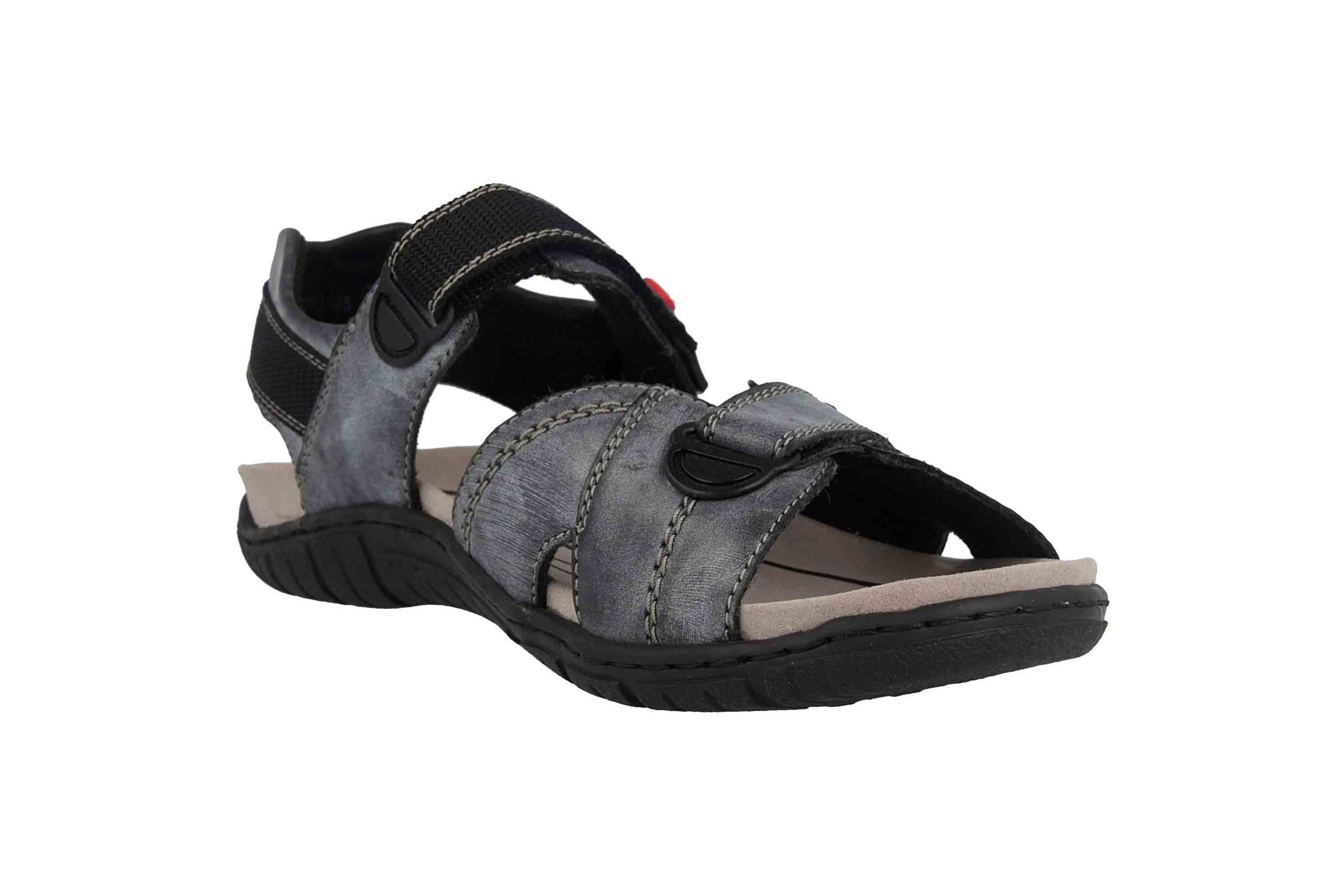 Rieker Sandalen in Übergrößen Blau 26851 14 große Herrenschuhe Rieker Sandalen in Übergrößen Blau 26851 14 große Herrenschuhe