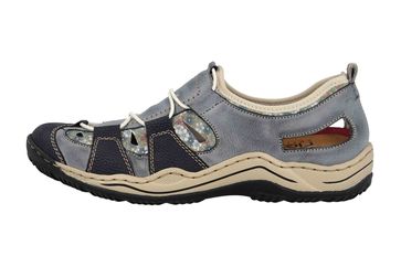 Rieker Sneaker in Übergrößen Blau L0561-14 große Damenschuhe