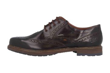 Fretz Men Lenz Halbschuhe in Übergrößen Braun 9713.8771-38 große Herrenschuhe