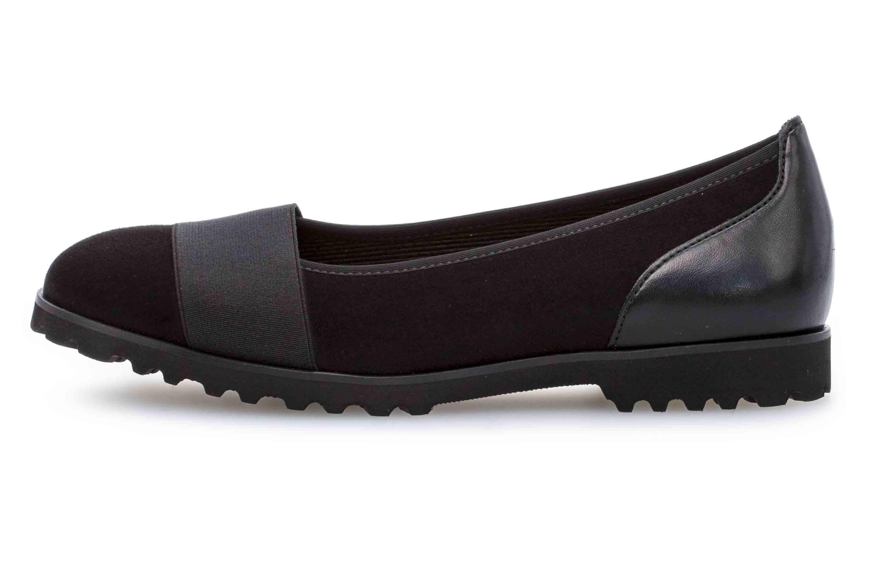 Details zu Gabor Casual Ballerinas in Übergrößen Schwarz 34.106.47 große Damenschuhe Gabor Schuhe Übergröße Schuhe von Gabor in Übergrößen