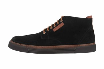 Camel Active Racket Boots in Übergrößen Schwarz 460.20.17 große Herrenschuhe