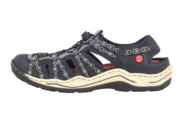 Rieker Sneaker in Übergrößen Blau L0577-18 große Damenschuhe
