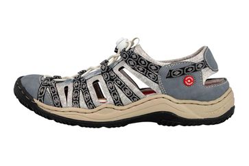 Rieker Sneaker in Übergrößen Blau L0577-12 große Damenschuhe