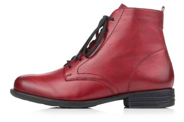 Remonte Stiefeletten in Übergrößen Rot R0971-35 große Damenschuhe