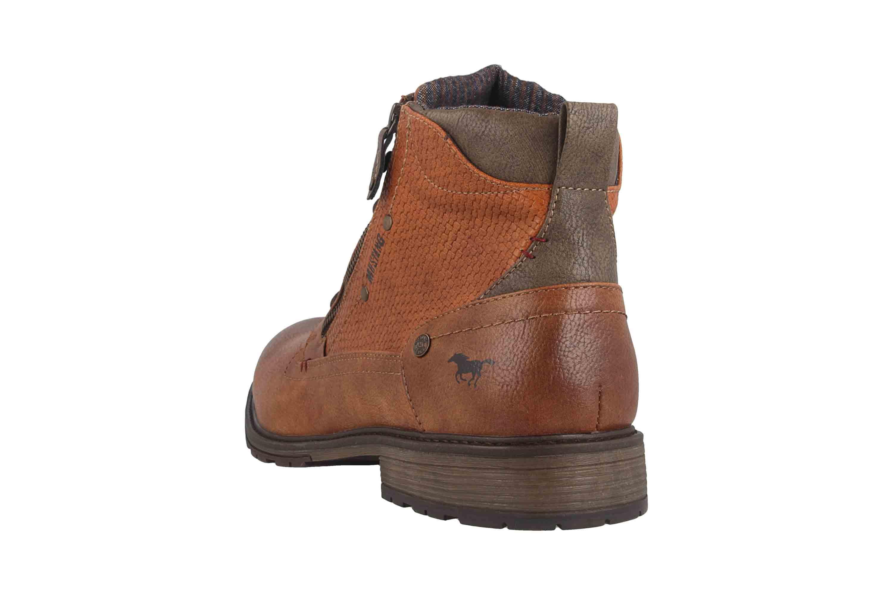 Mustang Shoes Boots in Übergrößen Braun 4140 501 301 große Mustang Schuhe günstig & versandkostenfrei kaufen auf