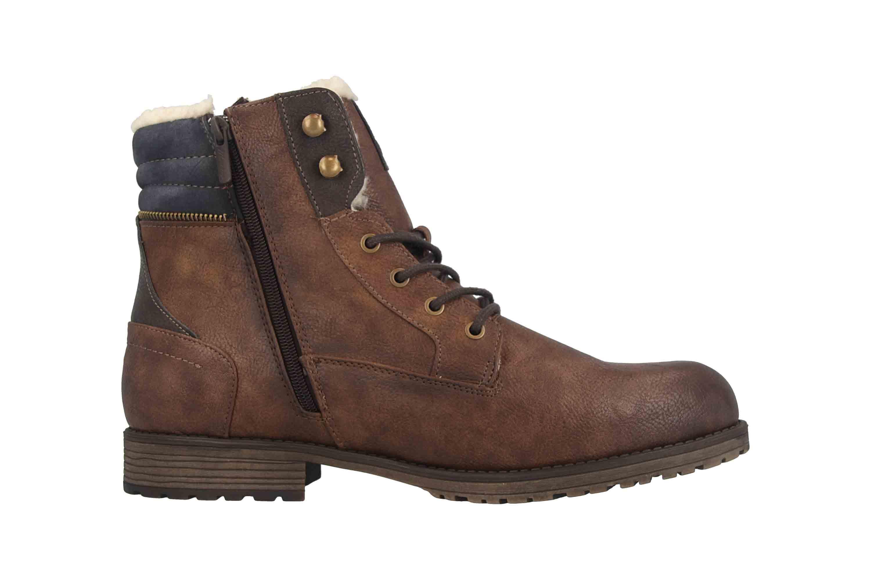 Mustang Shoes Boots in Übergrößen Braun 4119 604 360 große Herrenschuhe Mustang Shoes Boots in Übergrößen Braun 4119 604 360 große Herrenschuhe