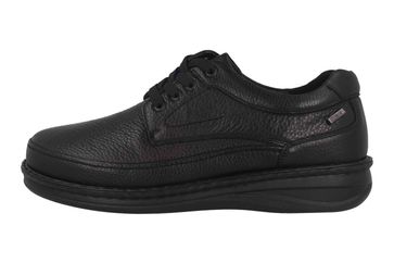 Grünwald Halbschuhe in Übergrößen Schwarz P-3706 Schwarz große Herrenschuhe