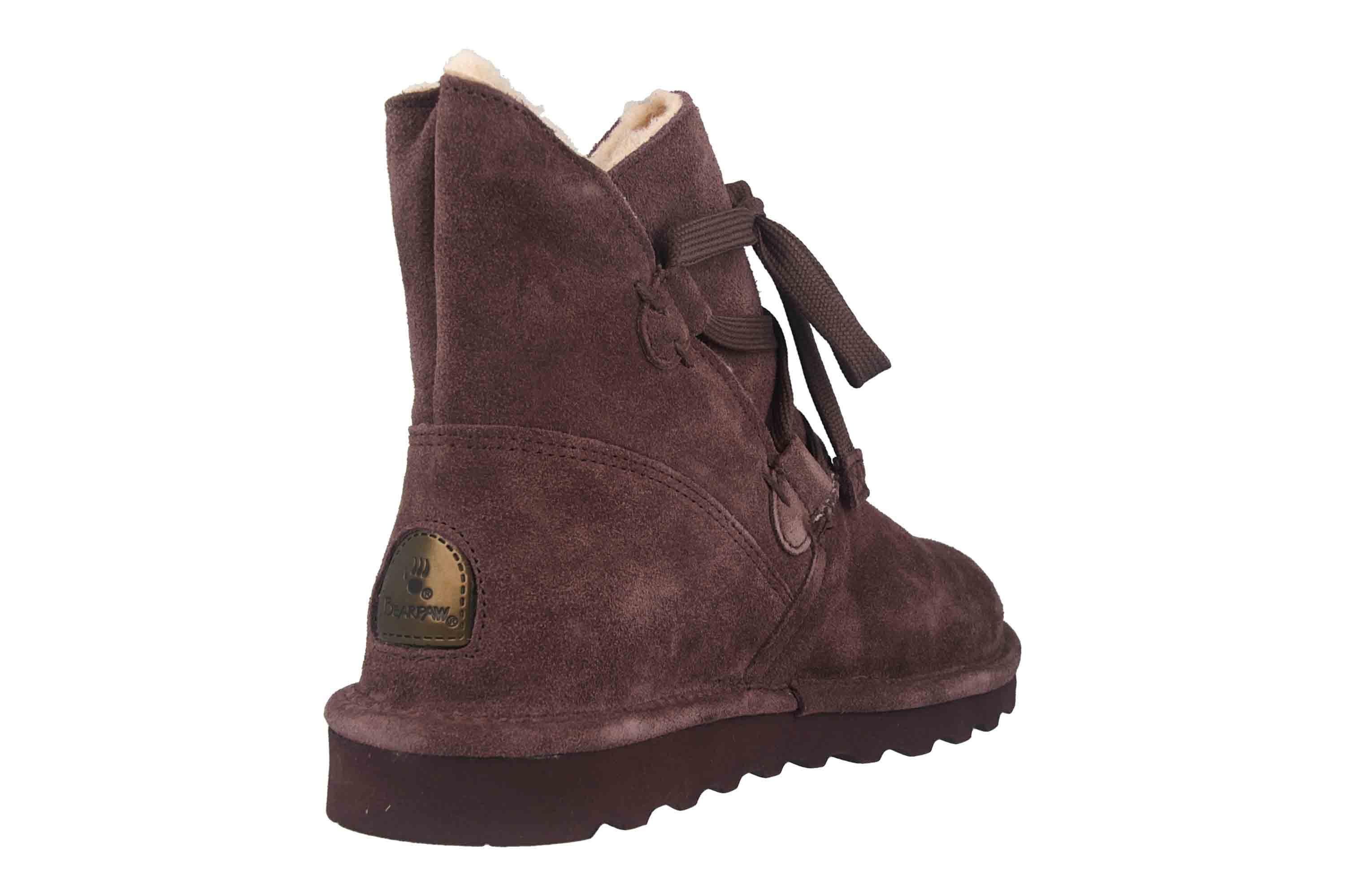 Bearpaw Zora Fig Boots in UbergroBen Bordeaux 2131W 668 groBe Damenschuhe schuhplus Schuhe in UbergroBen