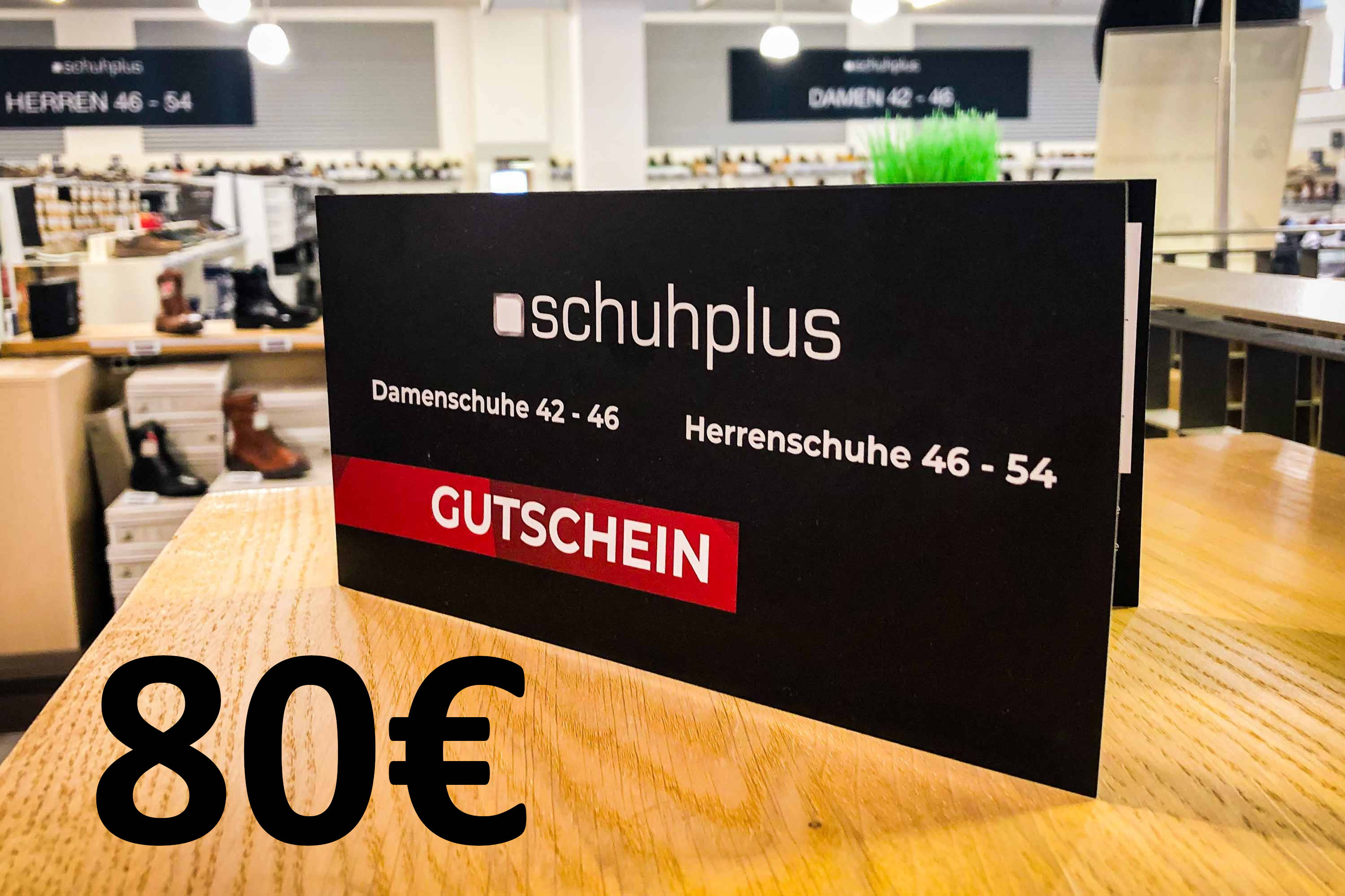 GUTSCHEIN - 80 Euro