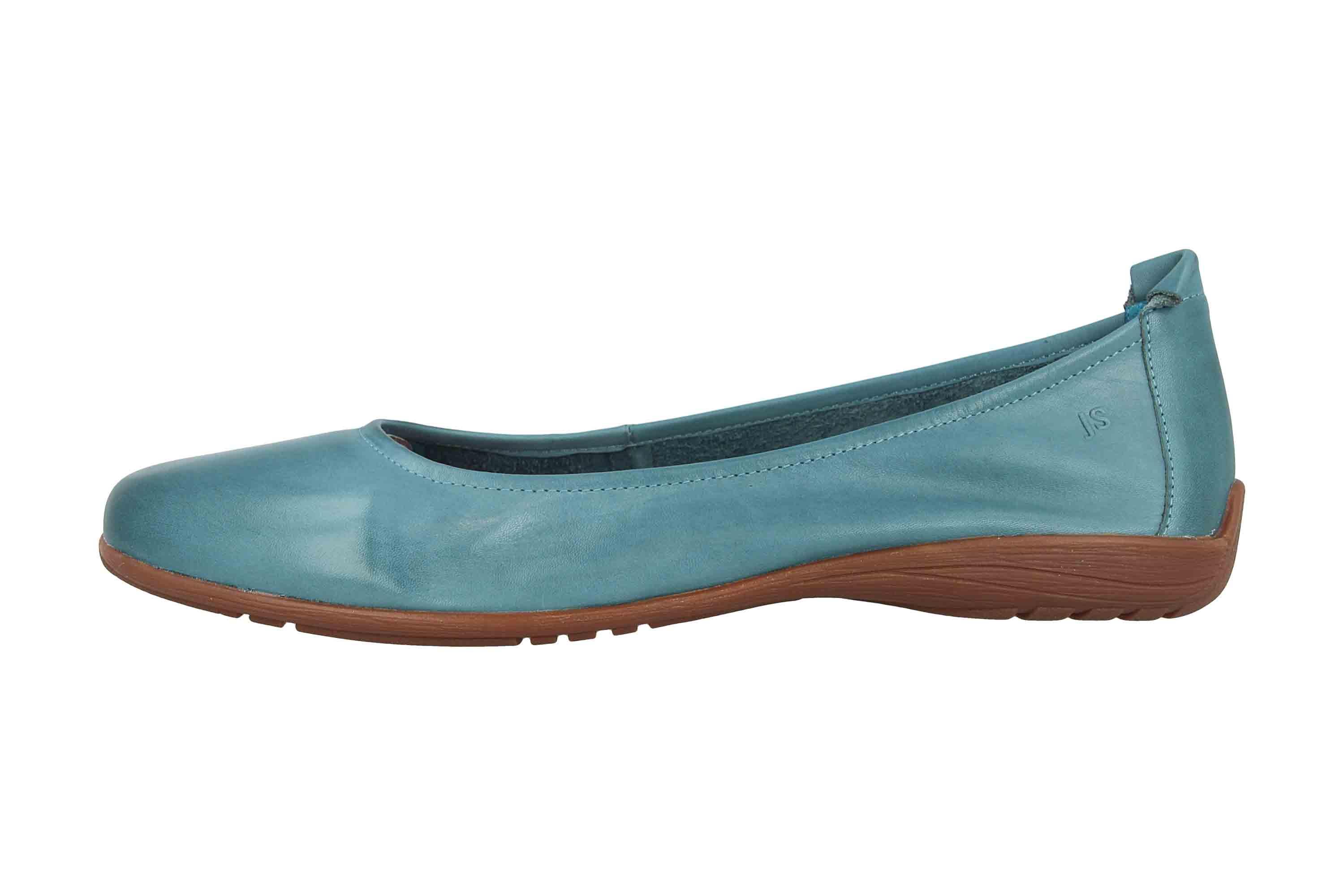 Josef Seibel Fenja 01 Ballerinas in Übergrößen Blau 74801 133 515 große Damenschuhe