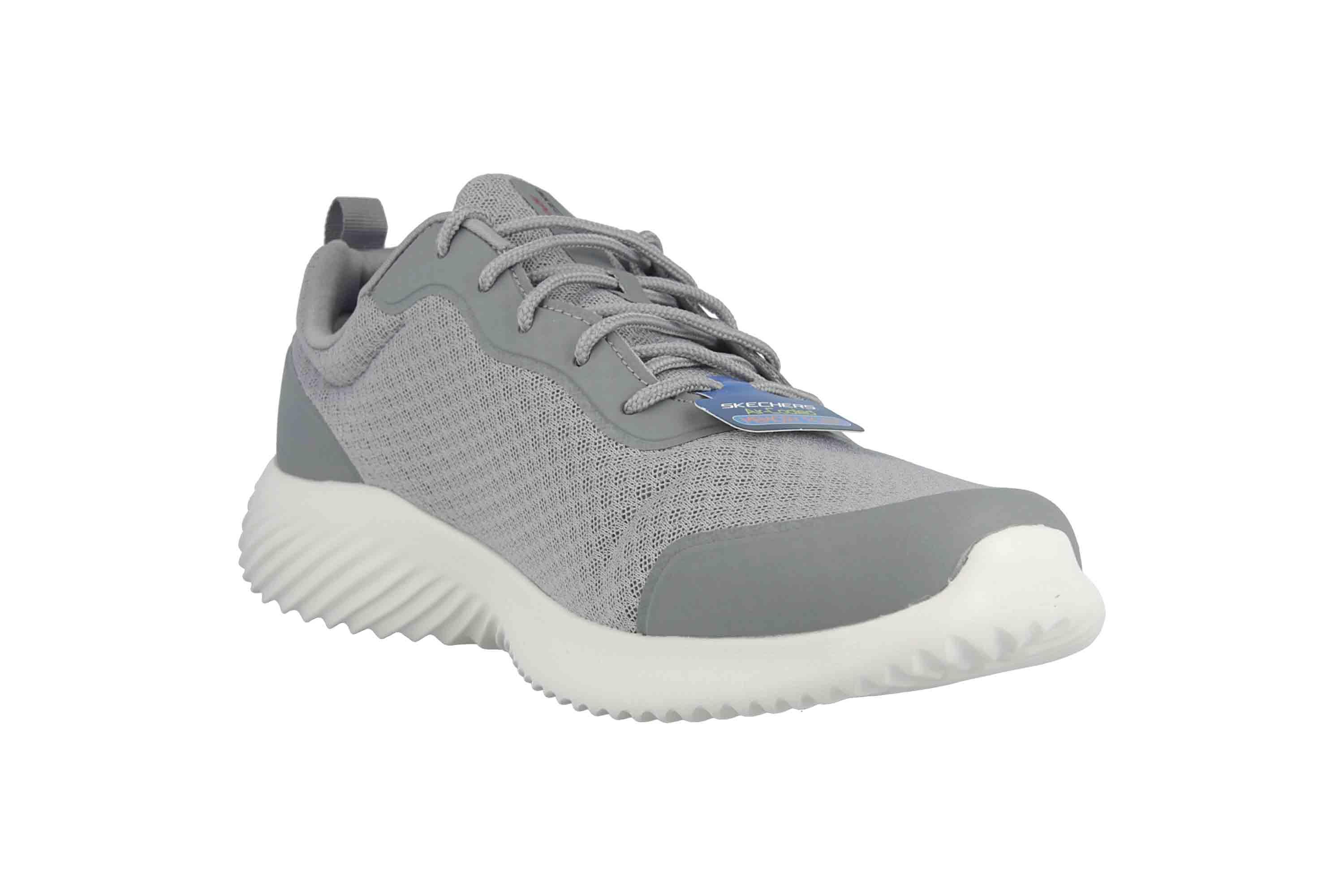 Skechers Bounder Voltis Trainer in Plus Sizes Grey 232005 Gry Large Mens Shoes | eBay