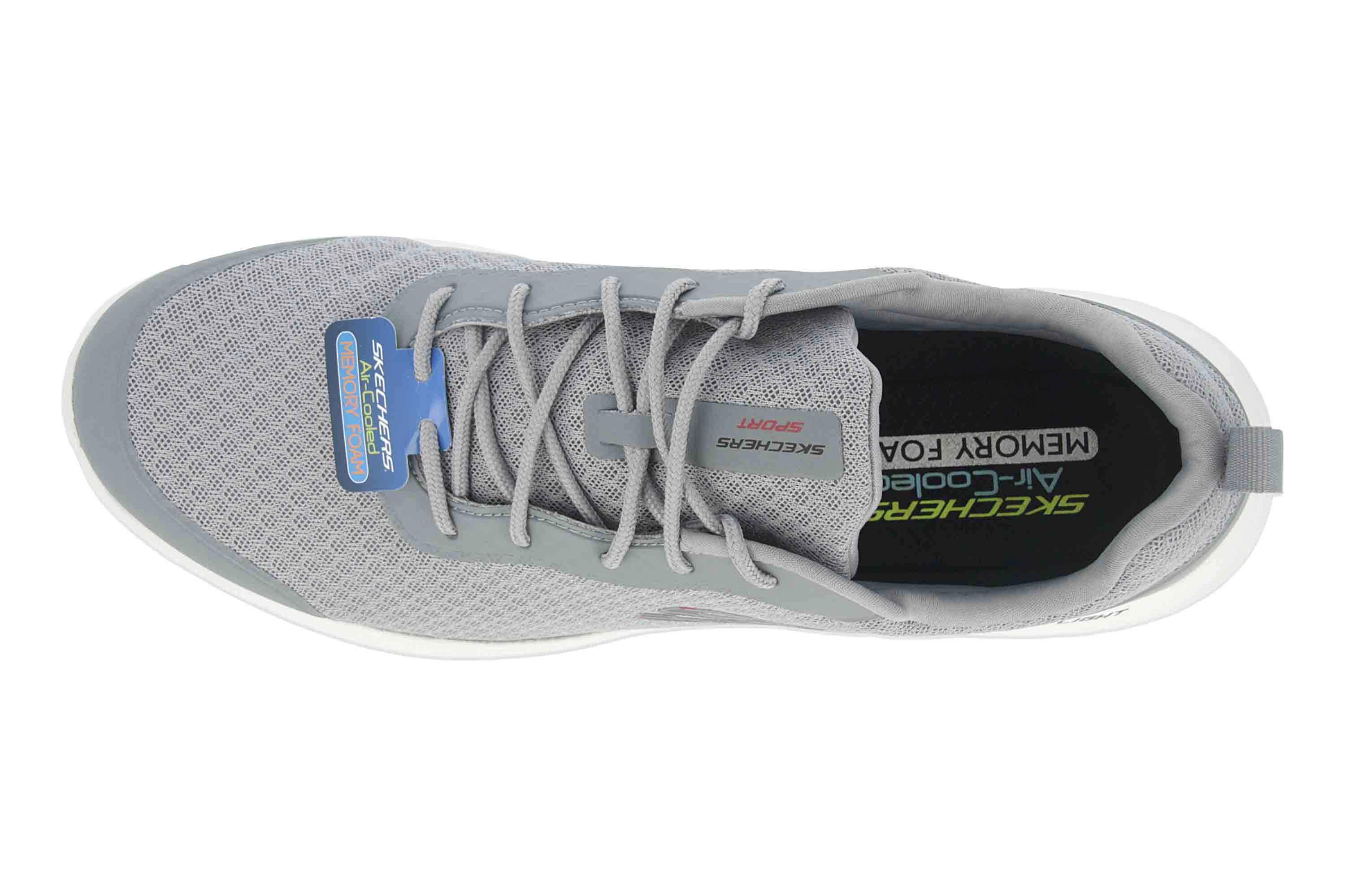 Skechers Bounder Voltis Trainer in Plus Sizes Grey 232005 Gry Large Mens Shoes | eBay