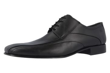 Fretz Men Business-Schuhe in Übergrößen Schwarz 1208.1729-51 große Herrenschuhe