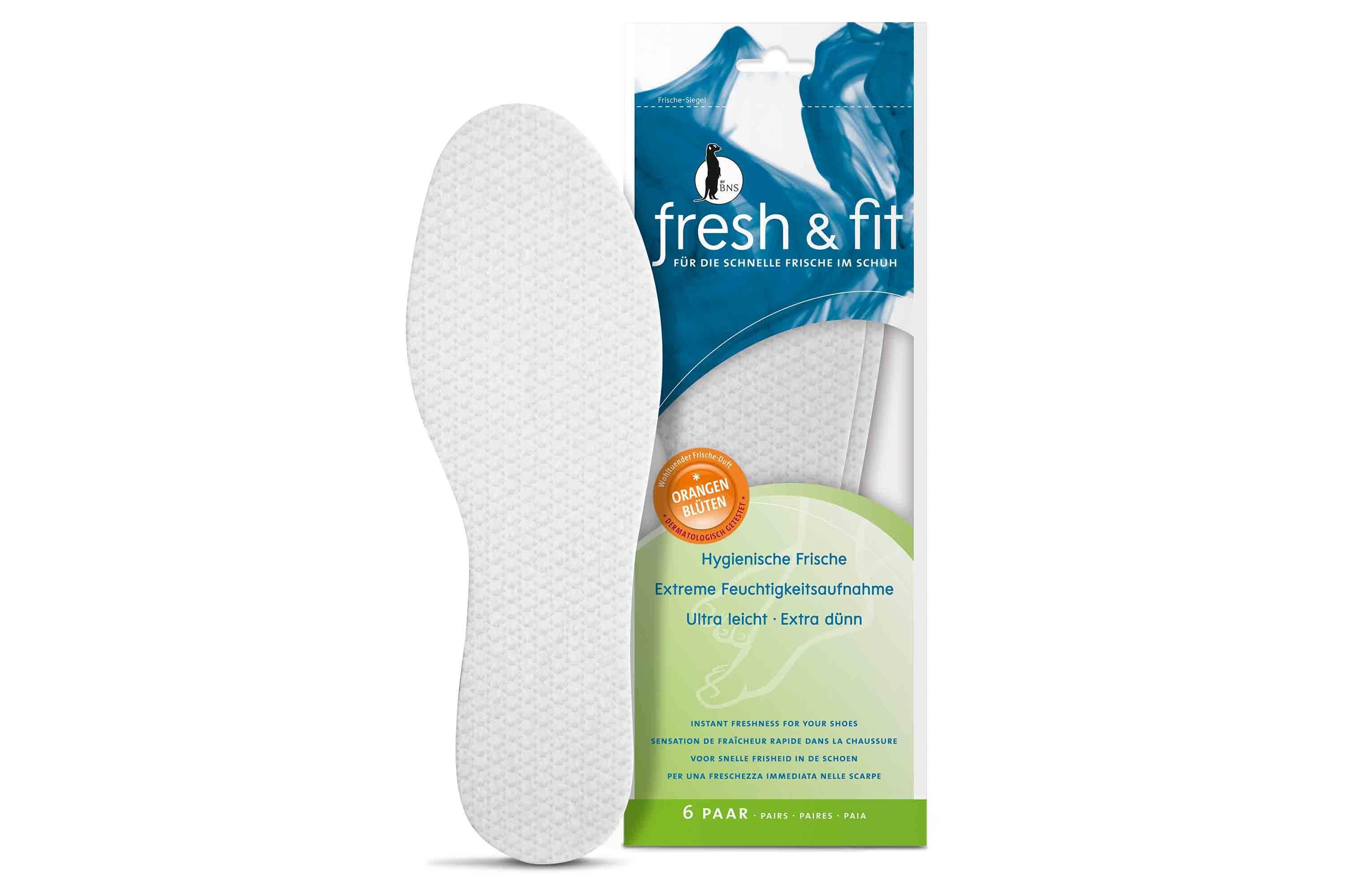 BNS - 6410 Fresh & Fit Frischesohlen 6 Paar- Diverse Größen