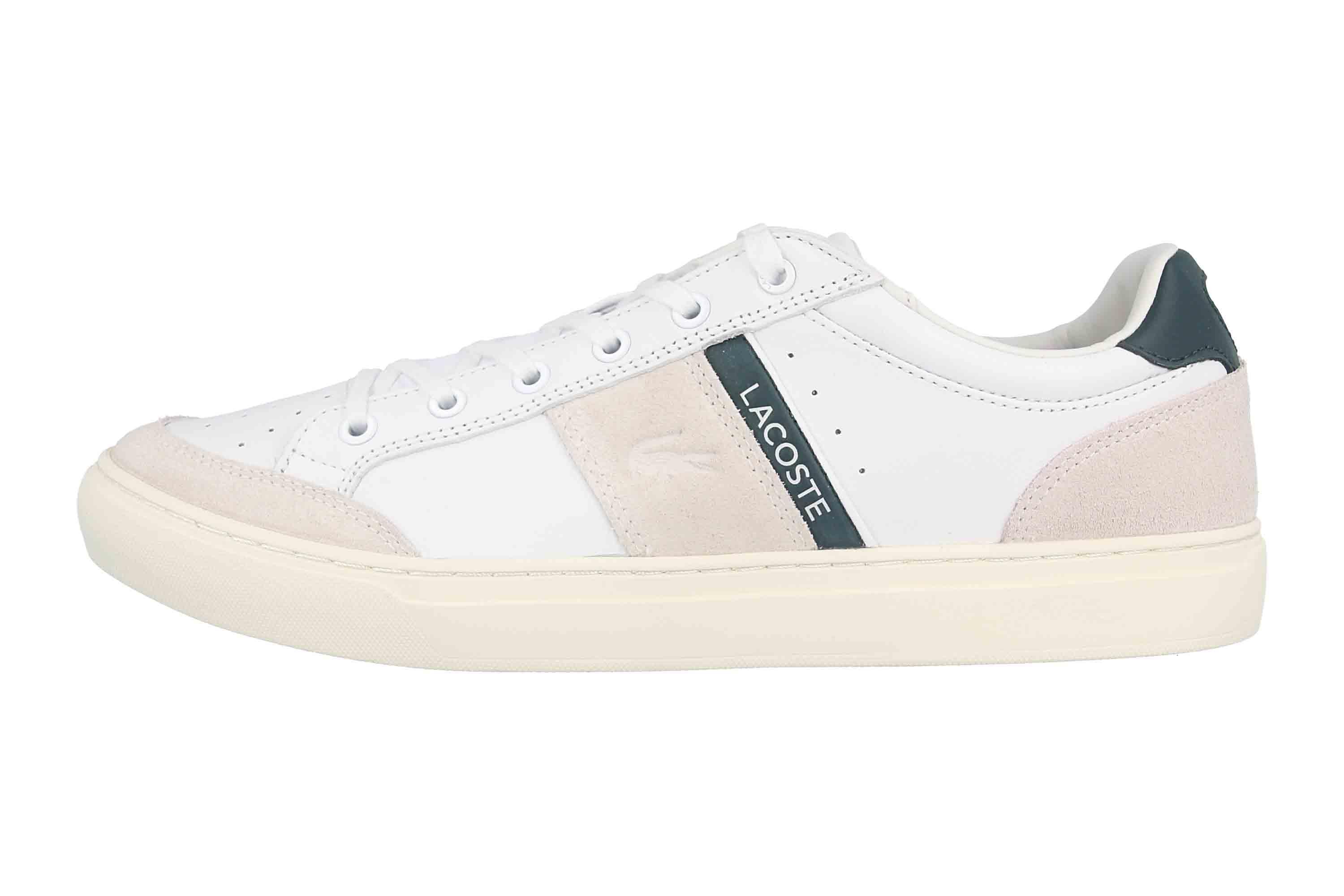 Lacoste Courtline 0120 1 CMA Sneaker in Übergrößen Mehrfarbig 40CMA00101R5 große Herrenschuhe