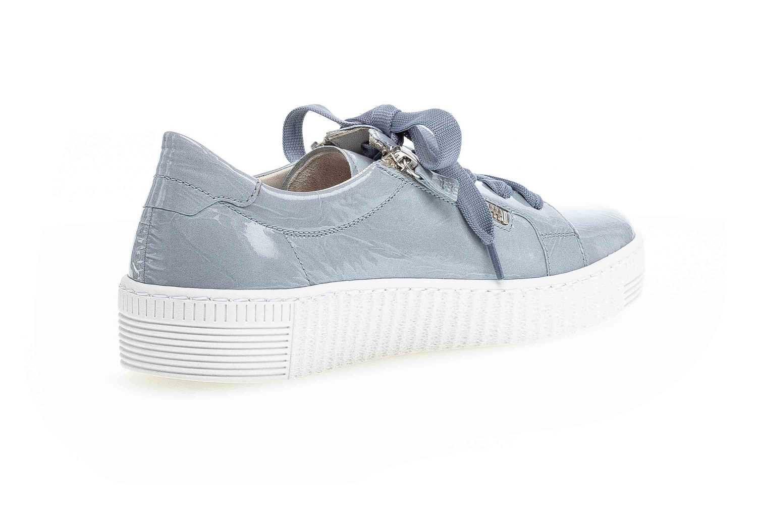 Gabor Sport Sneaker in Übergrößen Blau große Damenschuhe