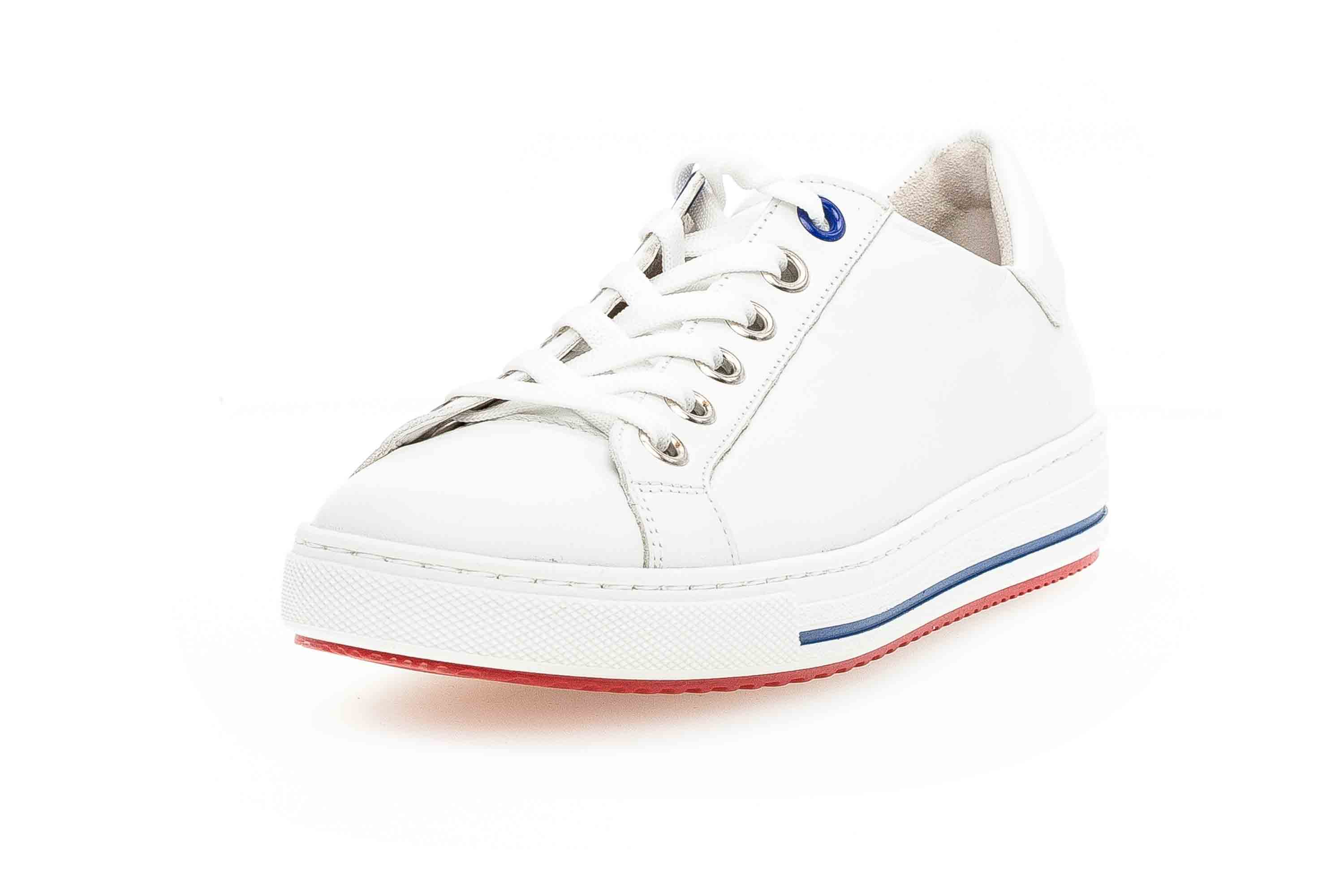 Gabor Comfort Basic Sneaker in Weiß Damenschuhe