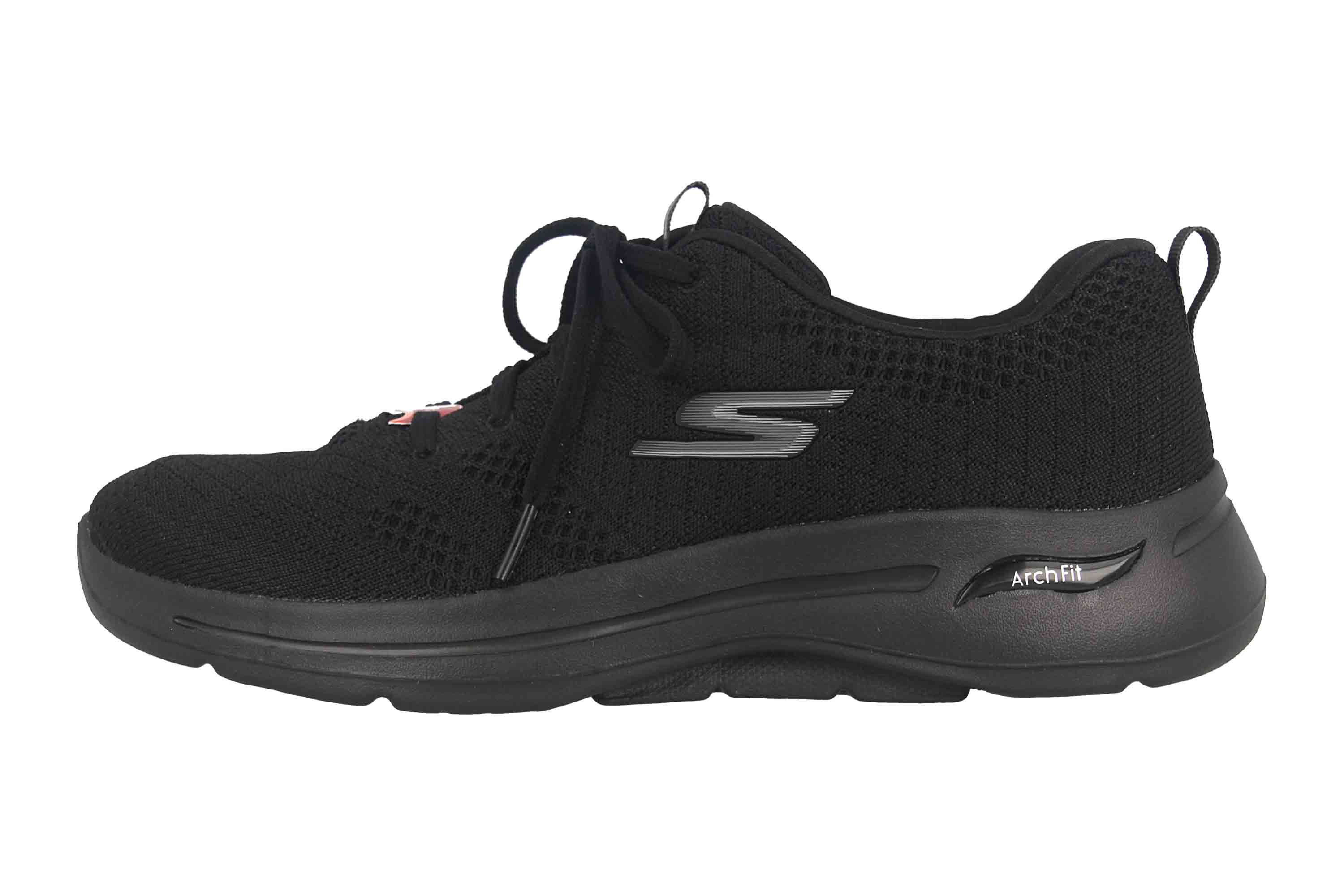 Skechers GO WALK ARCH FIT UNIFY Sneaker in Übergrößen Schwarz 124403 BBK große Damenschuhe