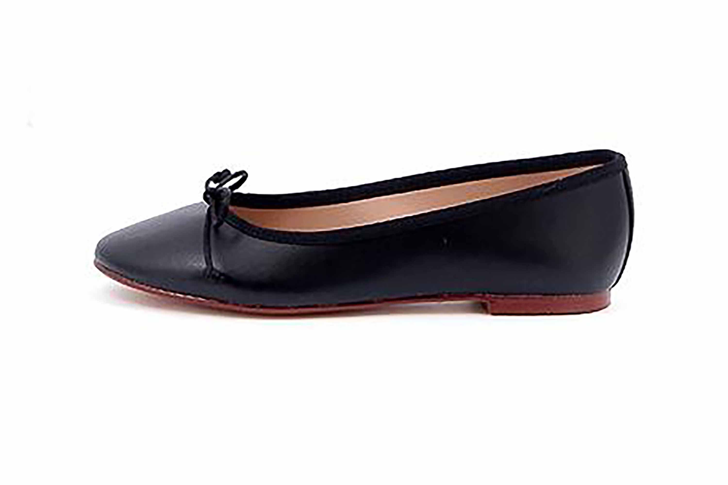 GIULIA Ballerinas in Übergrößen Schwarz 68206 große Damenschuhe