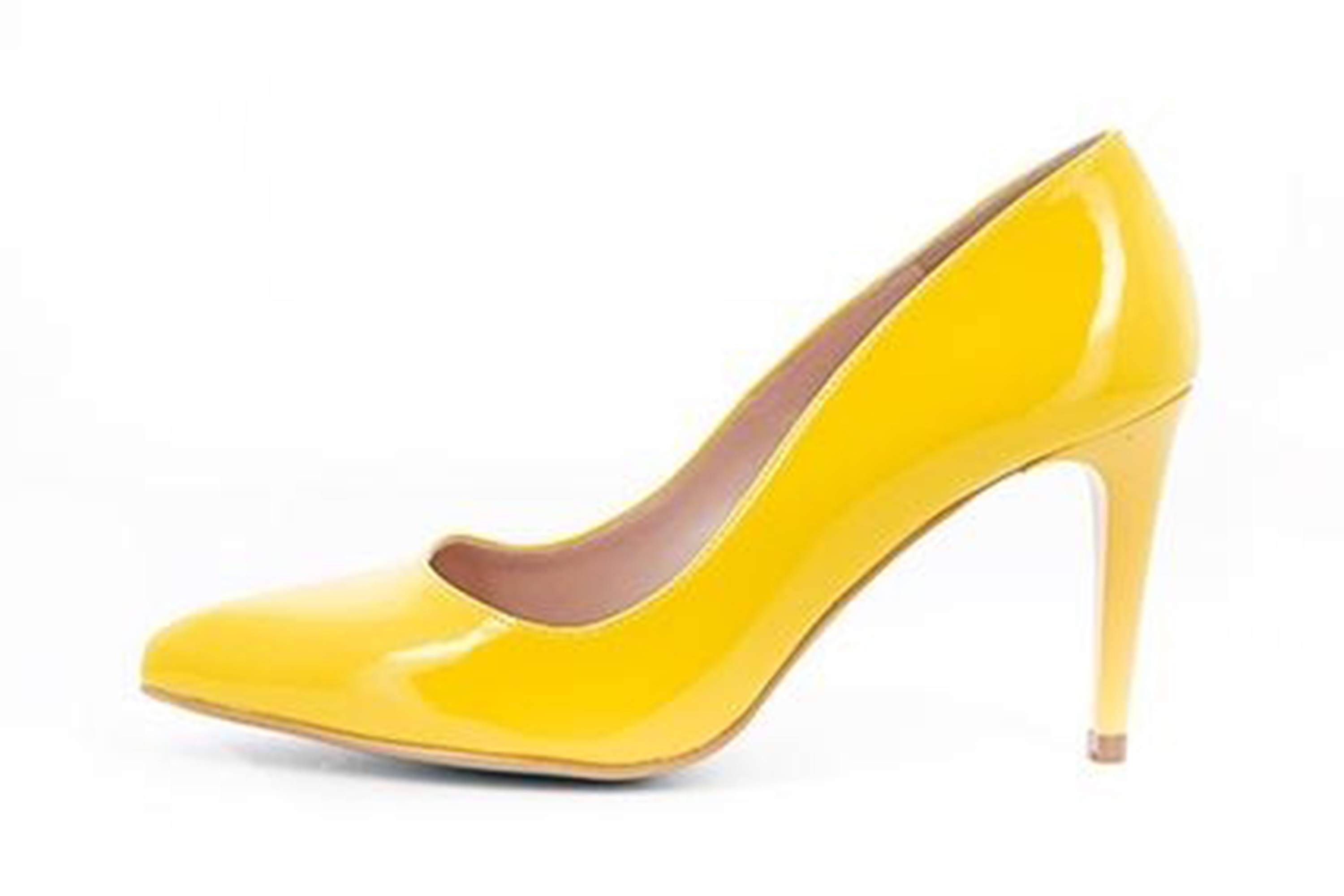 GIULIA Pumps in Übergrößen Gelb 64433 GIRASOL CHAROL große Damenschuhe