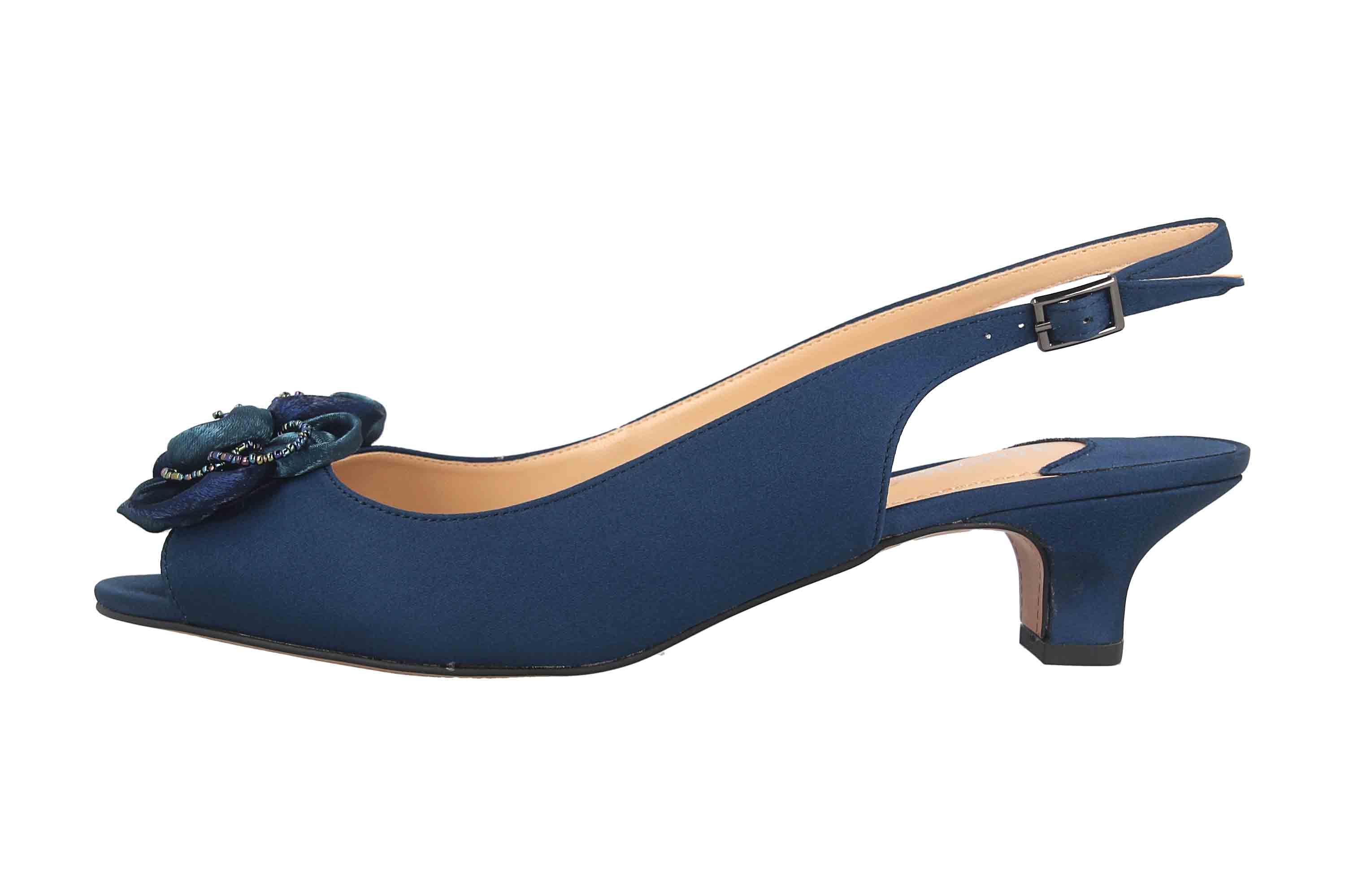 J.Reneé Pumps in Übergrößen Blau LEONEL-SANVY große Damenschuhe