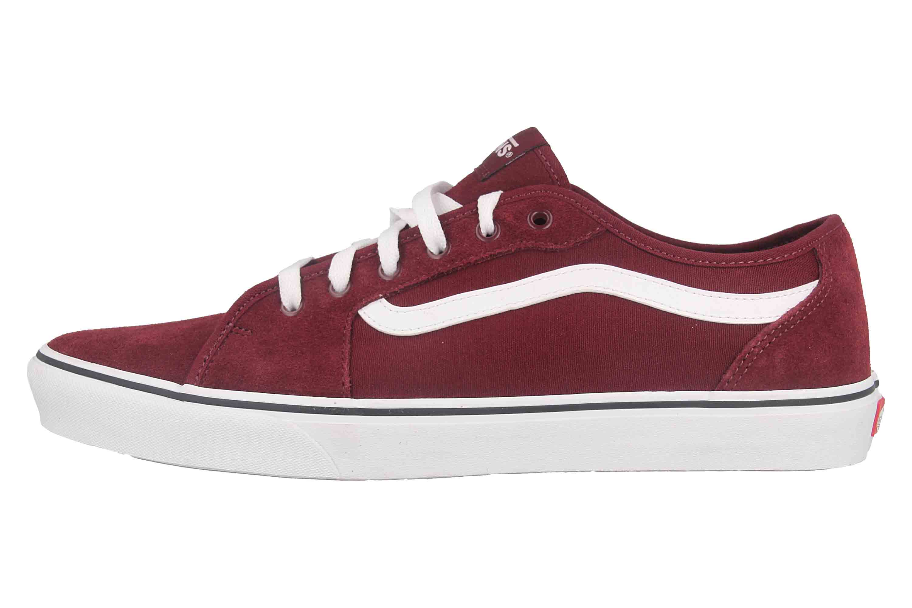 VANS MN Filmore Decon SUEDE/CANVAS (SUEDE/CANVAS)PRT RYL/WHT Sneaker in Übergrößen Rot VN0A3WKZ5LN1 große Herrenschuhe