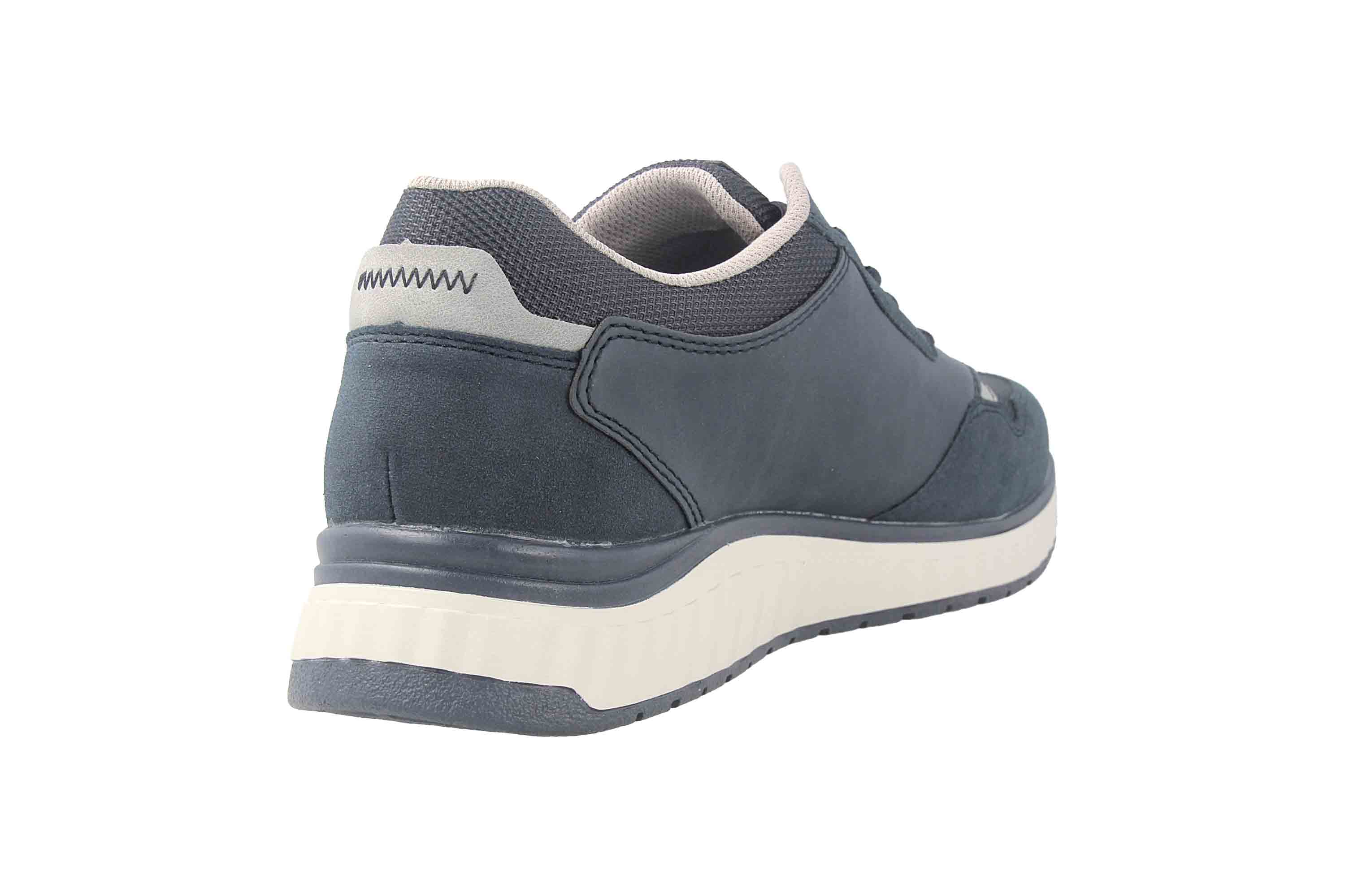 Rieker Herren Schnürschuhe Halbschuhe Businessschuhe Leder Schuhe B4610 schwarz